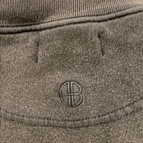 Anine Bing Charcoal Crewneck Sweatshirt Los Angeles - Picture 7 of 7